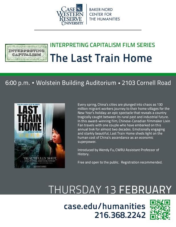 Last Train Home flier