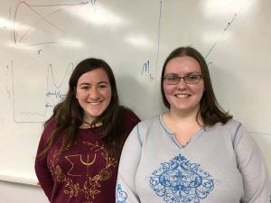 Liz Taranti and Grace Oliver