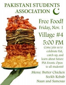 PSA Dinner Flyer