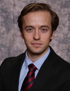Third-year law student Doug Pilawa