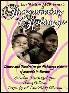 Remember Rohingya Flyer 224x300