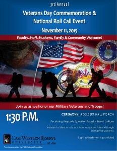 2015 National Roll Call flyer
