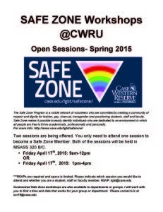 safe zone flyer