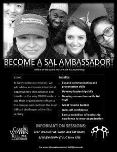 SAL ambassador flyer