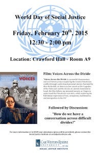 World Day of Social Justice