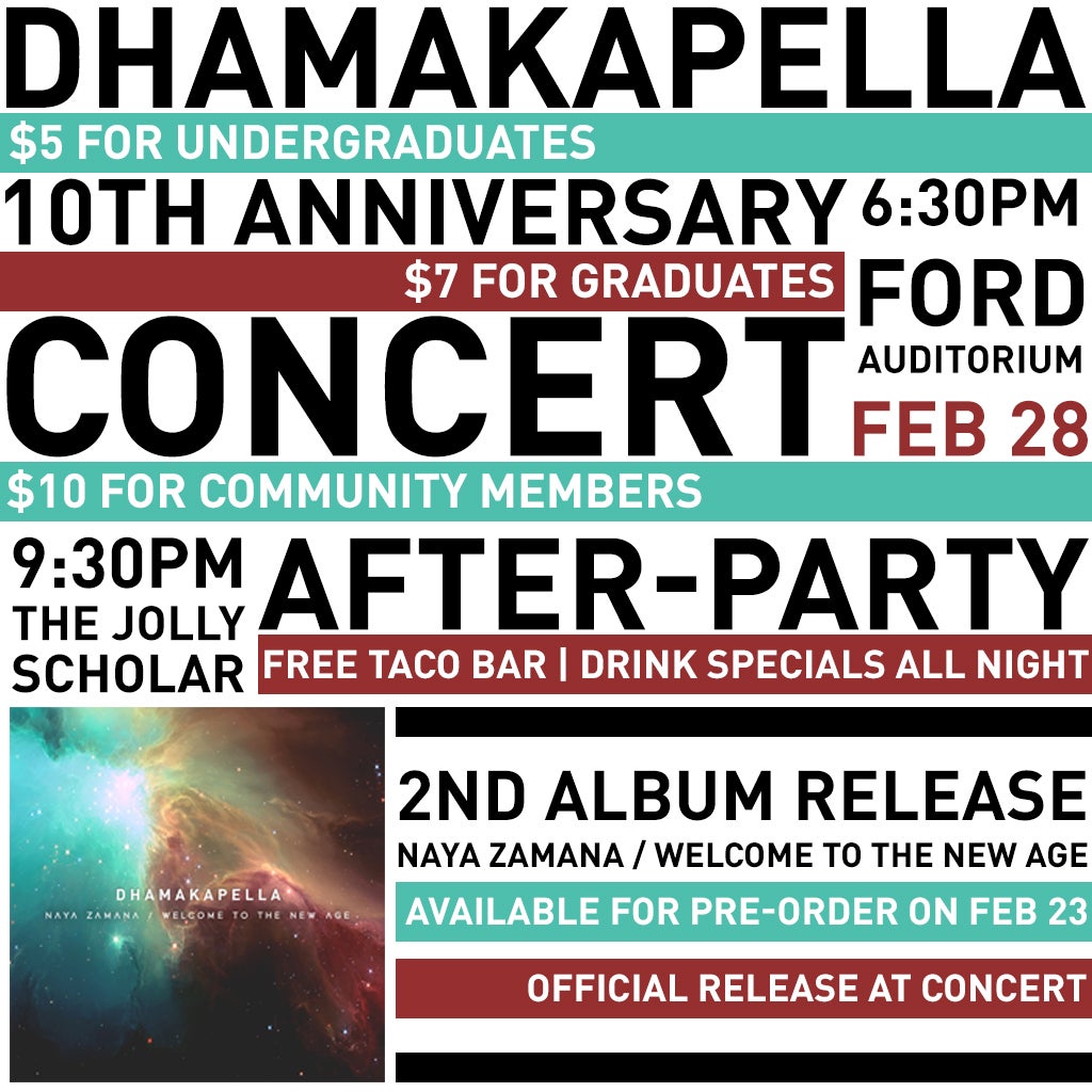 Dhamakapella flyer