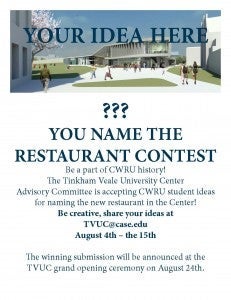 TVUC restaurant name contest