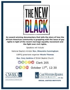 the New Black flyer