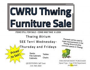 Updated Thwing furniture sale flyer