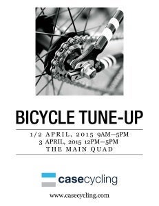 CWRU Case Cycling spring tuneup flier