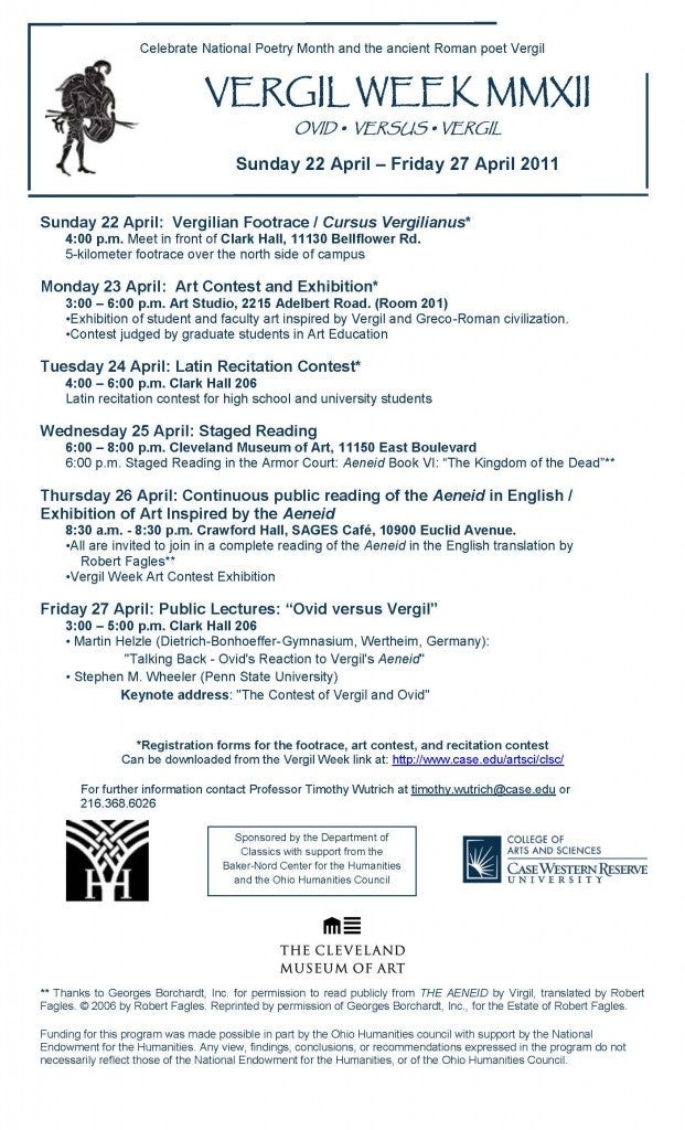 Vergil Week 2012 Poster 621x1024