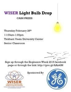 WISER light bulb drop
