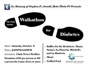 Walkathon Poster