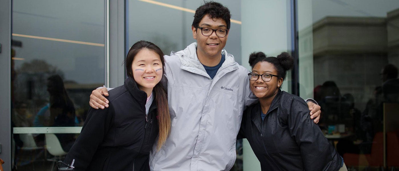 Photo of Ashley Chan, Austin Stroud and Sierra Lipscomb