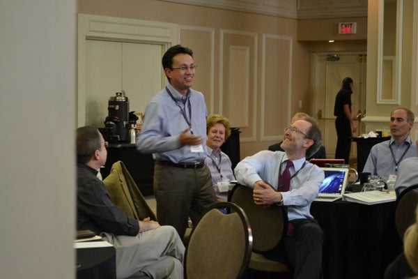 CWRU's Andres Pinto at CAAMP