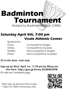 badminton