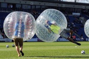 Bubble soccer