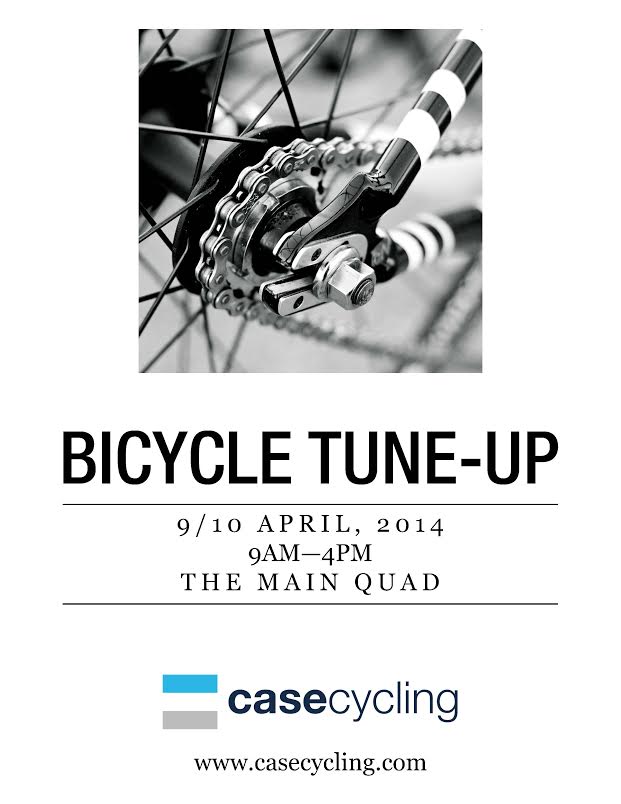 Case Cycling bike tuneup flier