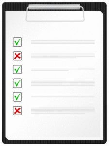 checklist Checklist 225x300