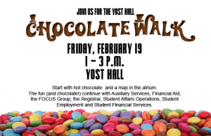 Chocolate Walk flyer