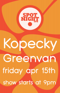 Spot Night April 15, 2016 fluyer