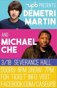 Spring Comedian Show flyer