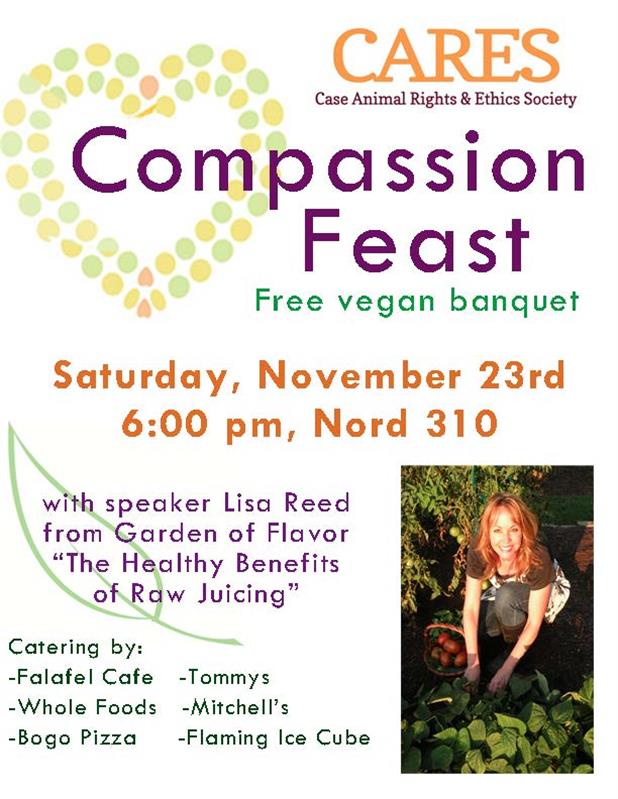 Compassion Feast at CWRU flier