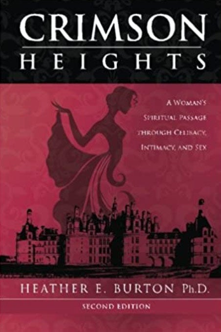 Photo of Crimson Heights featuring the shadow of a woman in a dress and a stately building