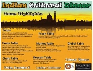 cultural dinner