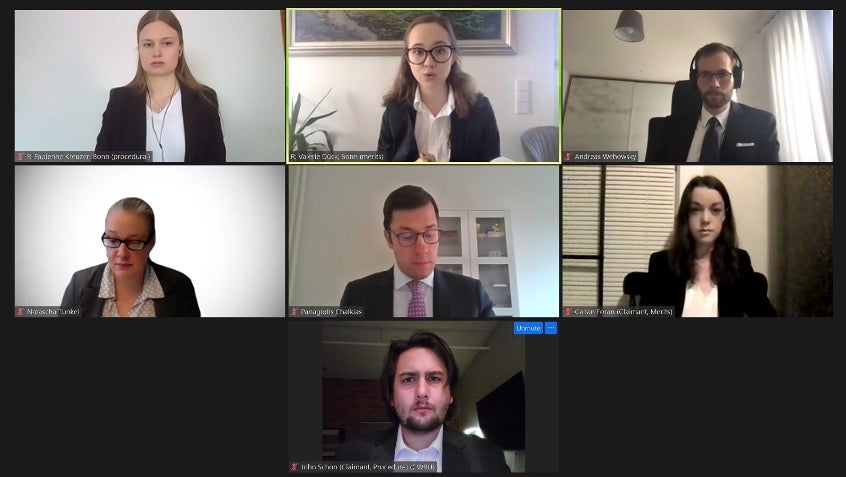 VIS Moot Court team 2021 v1