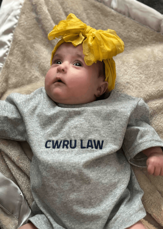Baby Evie pictured in a 