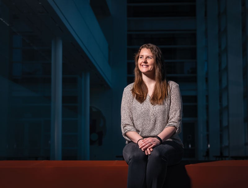 Case Western Reserve University School of Medicine student Kimberly Parker poses