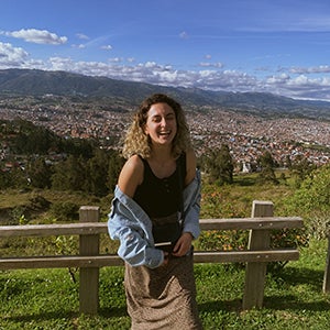 Undergraduate nursing student Isabela Alvarez Harris.