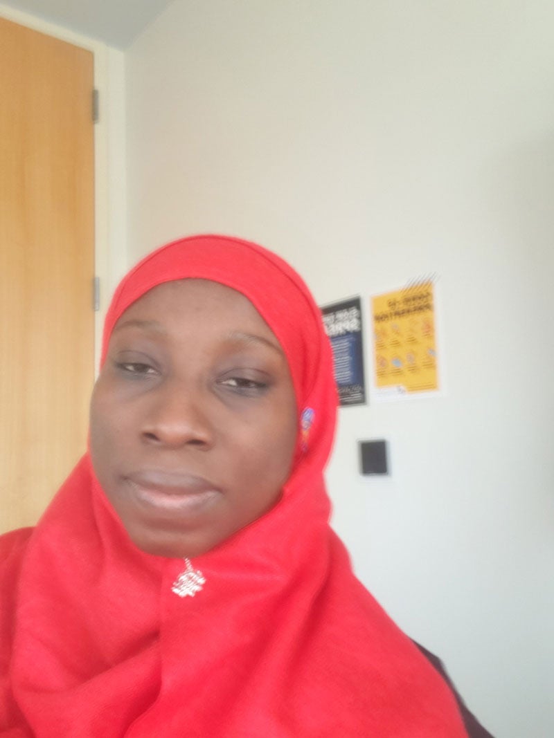 Mistura Akinwoye selfie