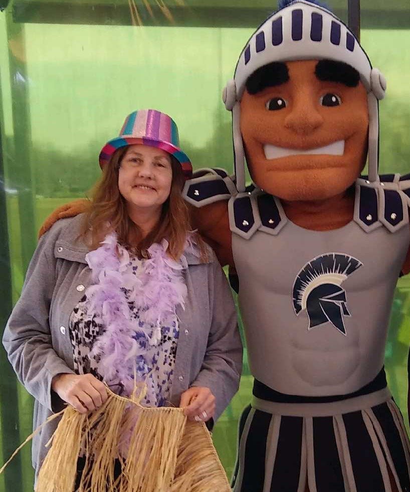 Photo of Dawn Brown and Spartie