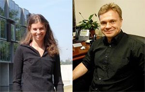 Claudia de Rahm and Andrew Tolley