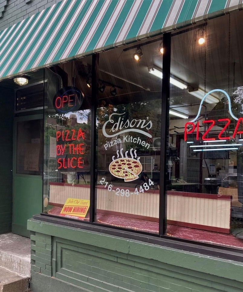 Photo of the exterior of Edison's Pizza Kitchen
