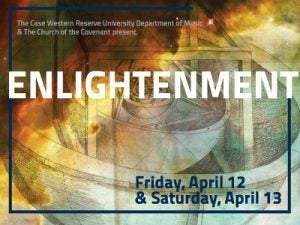enlightenmentspot Flier for CWRU's Enlightenment performance