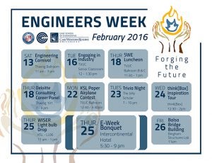 Engineers Week 2016 calendar