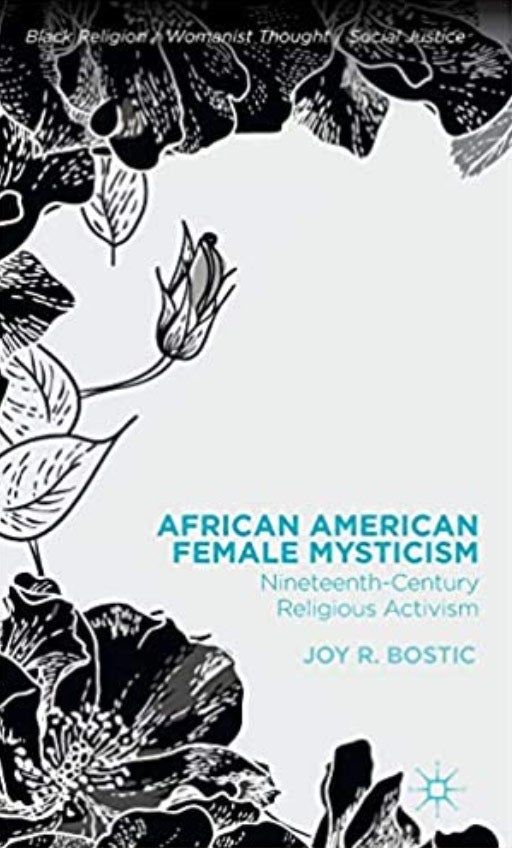 Cover of African American Female Mysticism: Nineteenth-Century Religious Activism (Black Religion/Womanist Thought/Social Justice) featuring floral illustrations