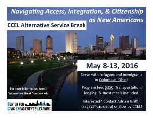 Alternate May Break flyer