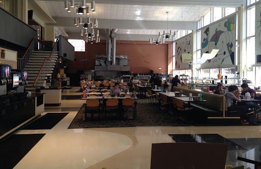 Photo of the former interior of Fribley Commons