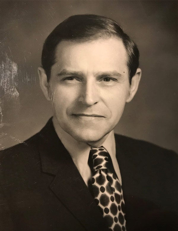 Photo of Leon Gabinet in 1968