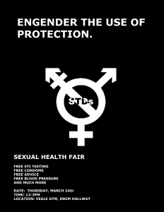 Sexual Health flyer