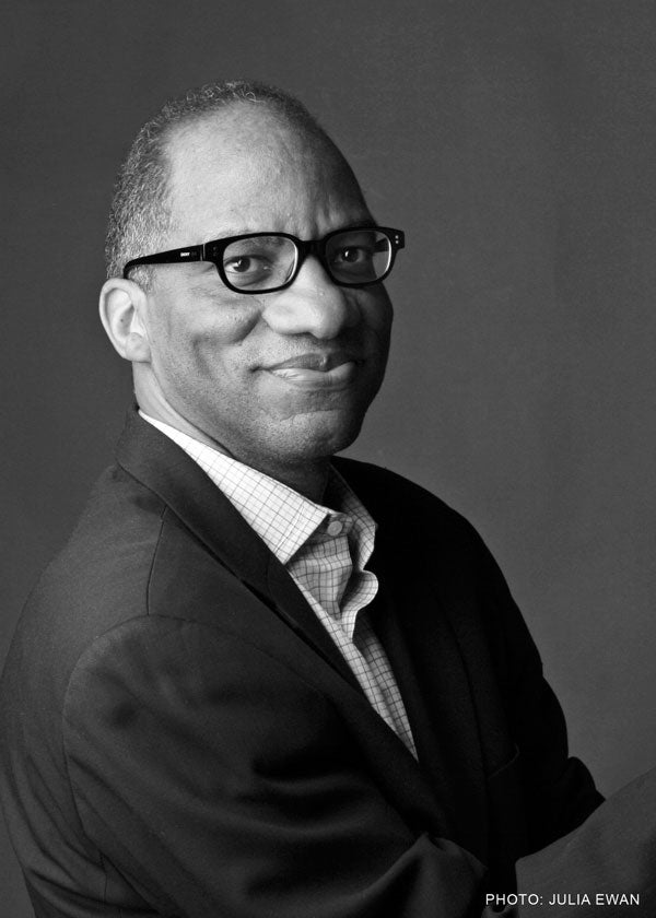 Wil Haygood headshot black and white