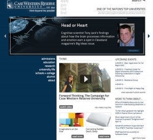 case.edu homepage