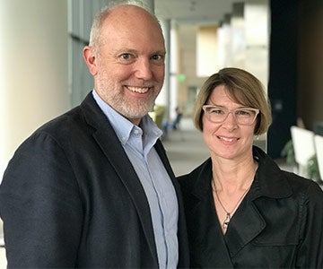 Photo of Michael Householder and Martha Schaffer
