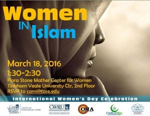 Women and Islam event flyer