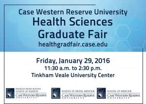 Health Sciences Grad Fair flyer