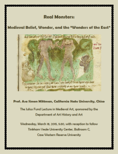 Julius Fund Lecture flyer